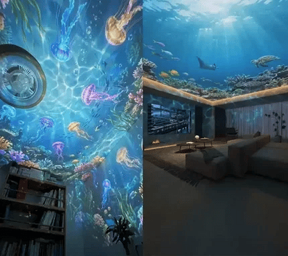 🌌 5D holografski projektor zvezd Comauo® — Pametna, dinamična svetloba za otroško sobo in spalnico 🧸