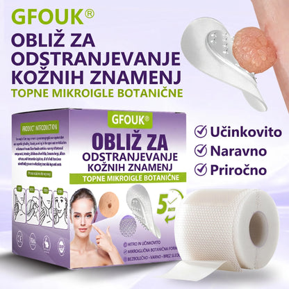 GFOUK® | 🇸🇮🧑‍⚕️Topni zeliščni obliž z mikroiglicami za odstranjevanje kožnih izrastkov in znamenj🌴🌴 — Odstrani nepravilnosti v samo 5 dneh, neboleče in brez brazgotin