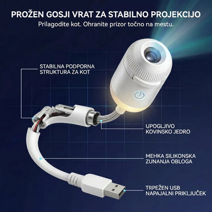 🌌 5D holografski projektor zvezd Comauo® — Pametna, dinamična svetloba za otroško sobo in spalnico 🧸